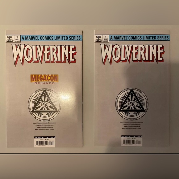 X LIVES of Wolverine # 4 Virgin , Wolverine # 1 Kevin Eastman Virgin = 4 Books - Picture 3 of 10